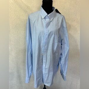NWT vineyard vines Light Blue Men's button down casual Shirt